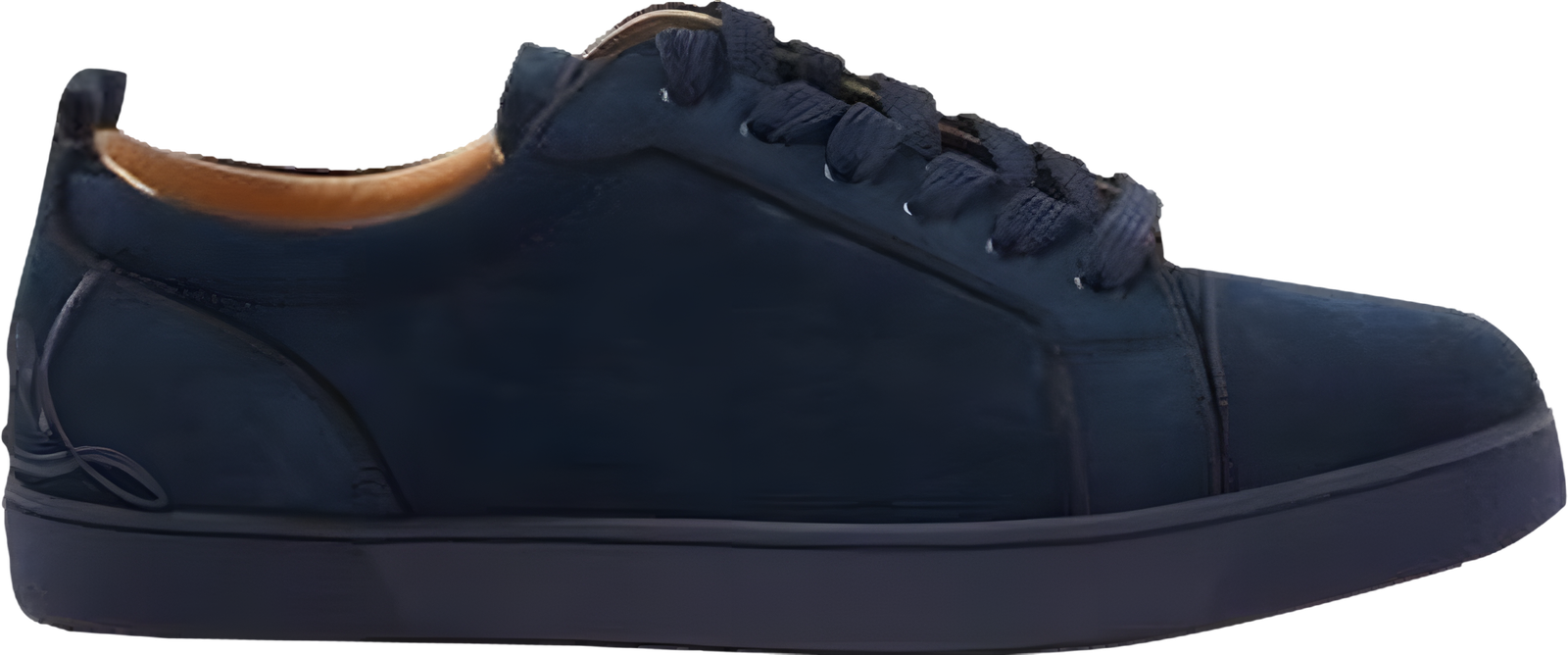 Tênis Louboutin azul de cano baixo